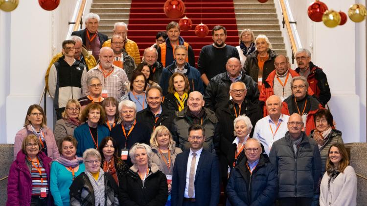 Besuchergruppe von Christoph Skutella Bild: Noel Marner